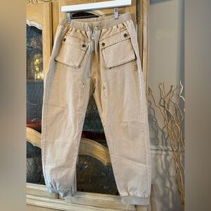 One Teaspoon Tan Cargo Pants